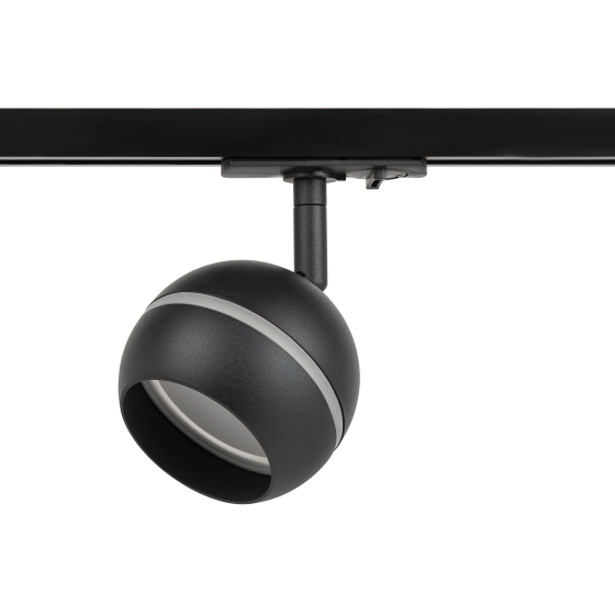 Купить оптом недорого Трековый светильник однофазный ЭРА TR47 - GX53 BK под лампу GX53 черный