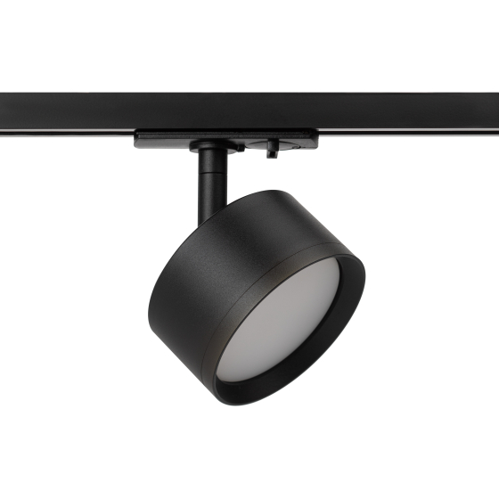 Купить оптом недорого Трековый светильник однофазный ЭРА TR48 - GX53 BK под лампу GX53 матовый черный