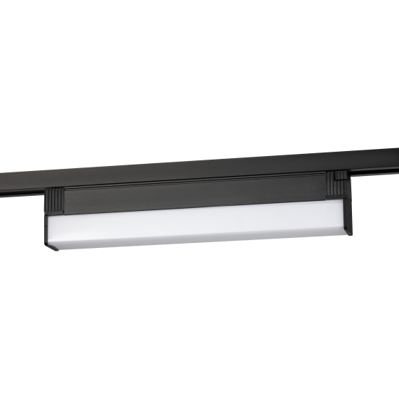 Купить оптом недорого Трековый светильник однофазный ЭРА TR53 - 1840 BK 18W 4000K 30см Черный