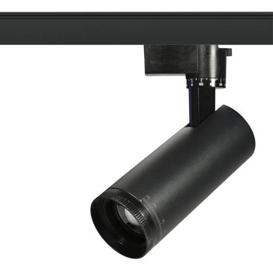 Купить оптом недорого Трековый светильник однофазный ЭРА TR59 - 3030 BK светодиодный 30Вт 3000К черный