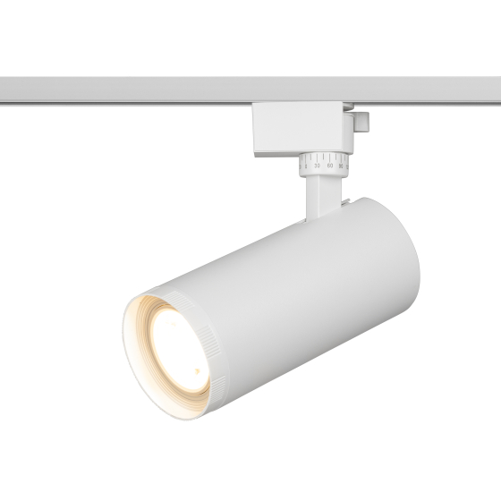 Купить оптом недорого Трековый светильник однофазный ЭРА TR59 - 3030 WH светодиодный 30Вт 3000К белый