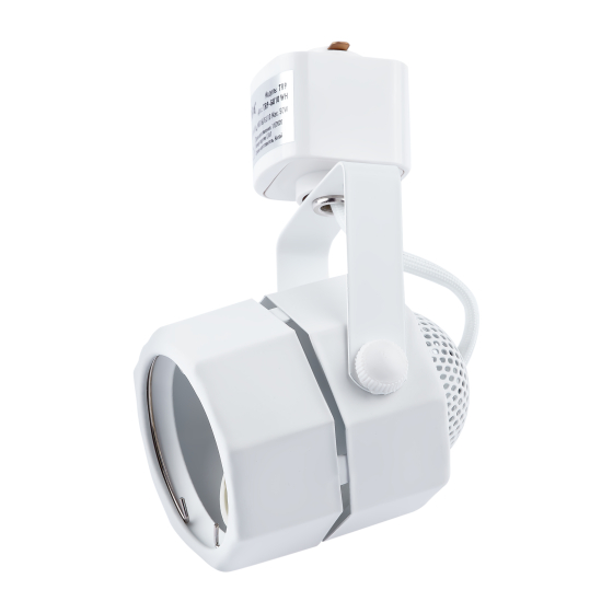 Купить оптом недорого Трековый светильник однофазный ЭРА TR9-GU10 WH под лампу MR16 белый