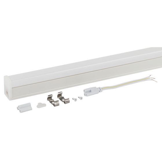 Купить оптом недорого Линейный светодиодный светильник ЭРА RED LINE LLED-04-0-30K-008 8Вт 3000K L562мм