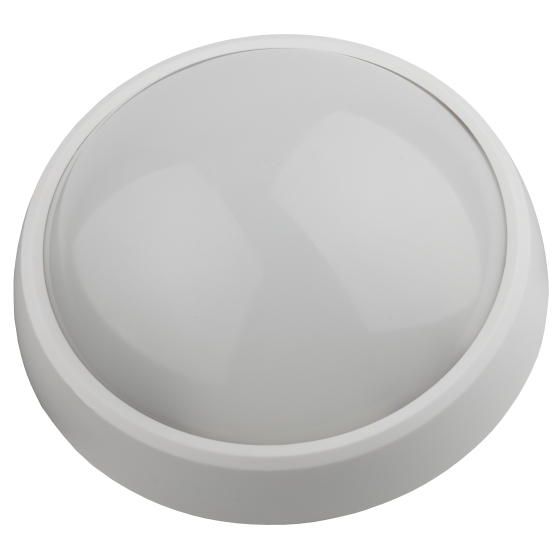 Купить оптом недорого Светильник ЖКХ светодиодный ЭРА SPB-1-12 (W) P54 12Вт 960Лм 4000К D180 КРУГ IK08 антивандальный