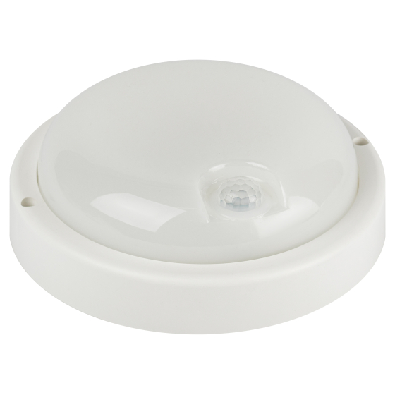 Купить оптом недорого Светильник ЖКХ светодиодный ЭРА SPB-201-3-65K-012 12Вт 6500K 1140Лм IP65 с ИК датчиком движения