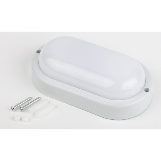 Купить оптом недорого Светильник ЖКХ светодиодный ЭРА SPB-202-0-40K-015 IP65 15Вт 1425Лм 4000К 200x98 ОВАЛ