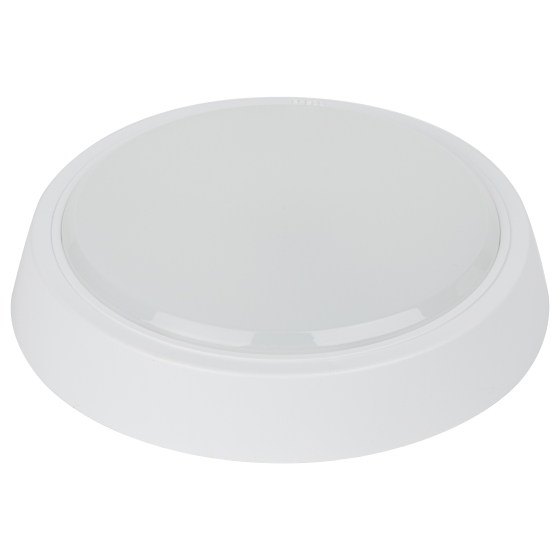 Купить оптом недорого Светильник ЖКХ светодиодный ЭРА SPB-301-2-4K-20 IP40 20Вт 1600Лм 4000К 210х210х33 c акустическим датчиком круг накладной