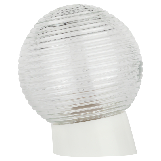 Купить оптом недорого Светильник ЭРА НБП 01-60-004 с наклонным основанием Гранат стекло IP20 E27 max 60Вт D150 шар