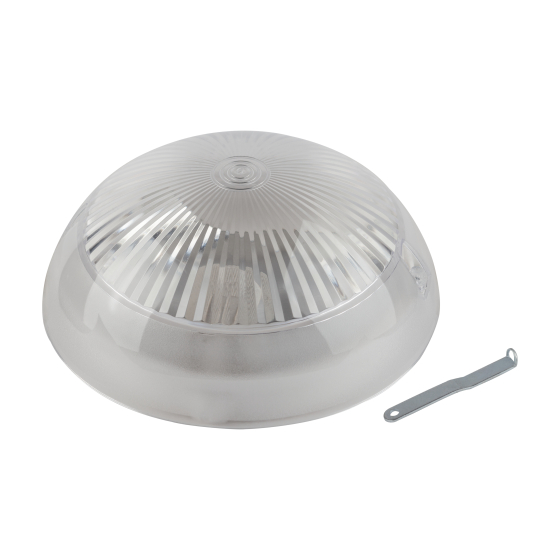 Купить оптом недорого Светильник ЭРА НБП 06-60-011 Сириус антивандальный IP54 E27 max 60Вт D220 круг призма