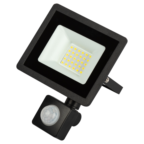 Купить оптом недорого Прожектор светодиодный уличный ЭРА LPR-042-2-65K-030 30Вт 6500К 2400лм IP44 регулируемый ИК датчик