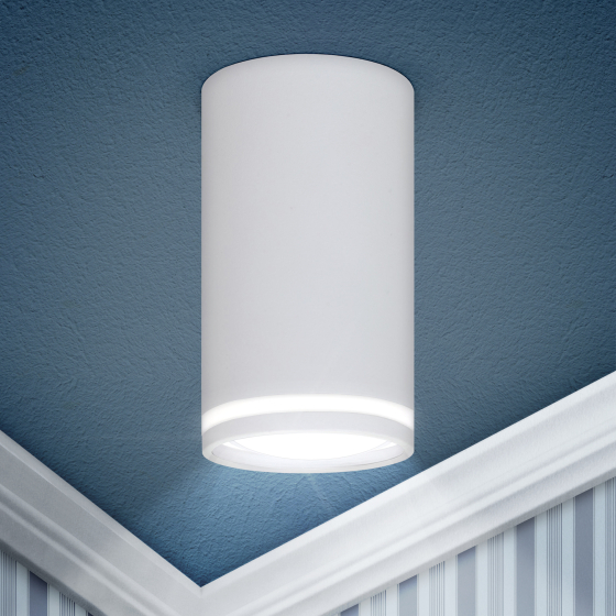 Купить оптом недорого OL16 GU10 WH Подсветка ЭРА Накладные