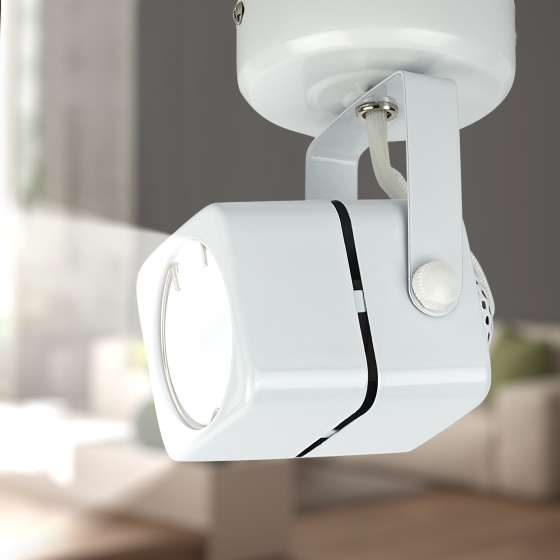 Купить оптом недорого OL3 GU10 WH Подсветка ЭРА Накладной