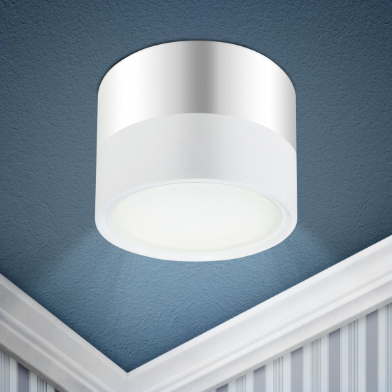 Купить оптом недорого OL7 GX53 WH/CH Подсветка ЭРА Накладной под лампу Gx53