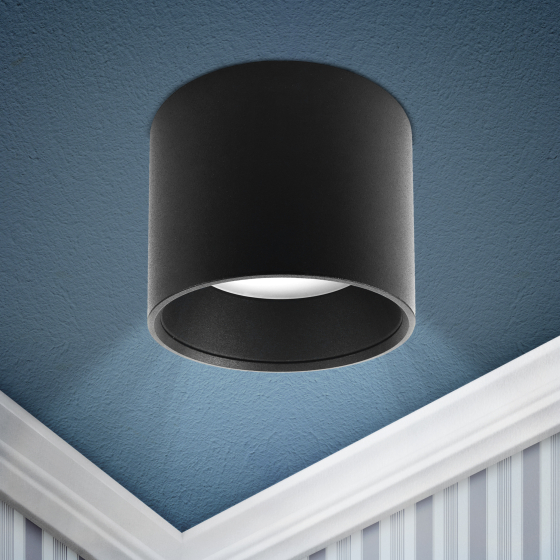 Купить оптом недорого OL8 GX53 BK Подсветка ЭРА Накладной под лампу Gx53