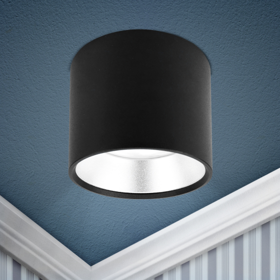 Купить оптом недорого OL8 GX53 BK/SL Подсветка ЭРА Накладной под лампу Gx53