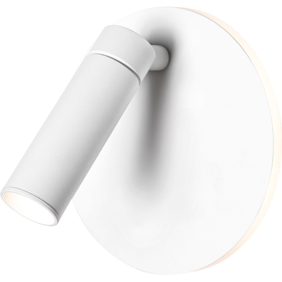 Купить оптом недорого Декоративная подсветка светодиодная ЭРА EDGAR WL55 WH для интерьера COB 5Вт/SMD 7Вт 4000К белый IP20