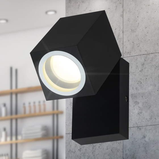 Купить оптом недорого Декоративная подсветка ЭРА WL37 BK MR16/GU10