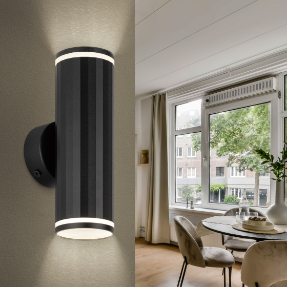 Купить оптом недорого Декоративная подсветка ЭРА WL45 BK MR16 GU10 12Вт черный IP20 для интерьера