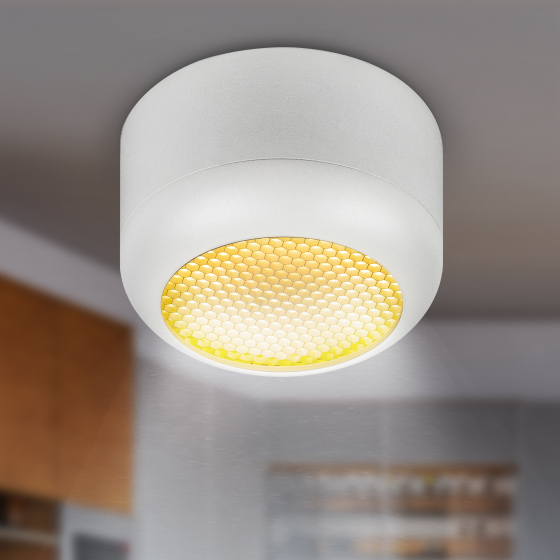 Купить оптом недорого Светильник настенно-потолочный спот ЭРА OL56 WH под лампу GX53 белый IP20