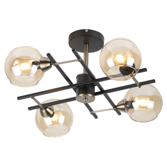 Купить оптом недорого Люстра Rivoli Hannelore 3109-304 4 * Е14 40 Вт модерн