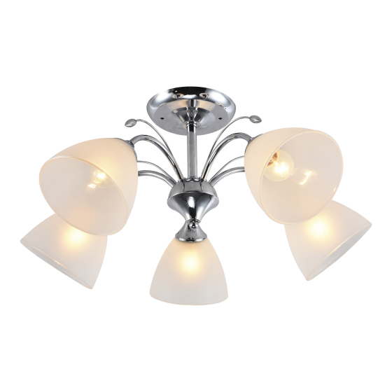 Купить оптом недорого Люстра Rivoli Liselotte 9076-305 5 x E27 60 Вт модерн