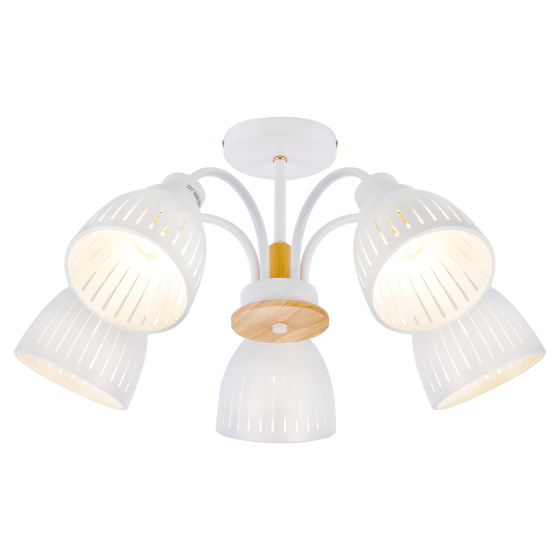 Купить оптом недорого Люстра Rivoli Lulu 9029-305 5 х E27 60 Вт модерн