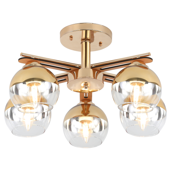 Купить оптом недорого Люстра Rivoli Zella 9064-305 5 х Е27 40 Вт модерн