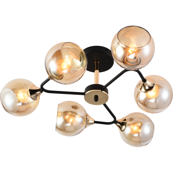 Купить оптом недорого Люстра Rivoli Alison 3138-306 6 х Е27 60 Вт модерн