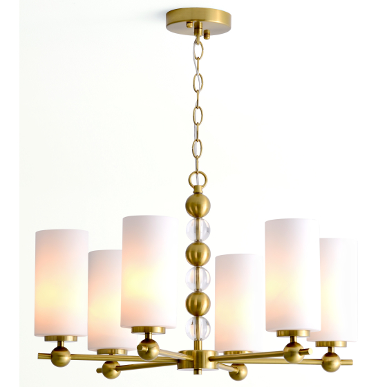 Купить оптом недорого Люстра Rivoli Antonella 3181-306 6 х Е27 40 Вт модерн