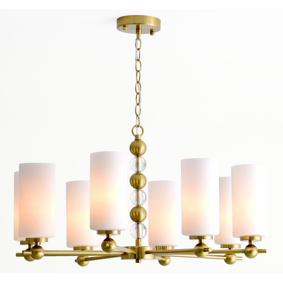 Купить оптом недорого Люстра Rivoli Antonella 3181-310 8 х Е27 40 Вт модерн