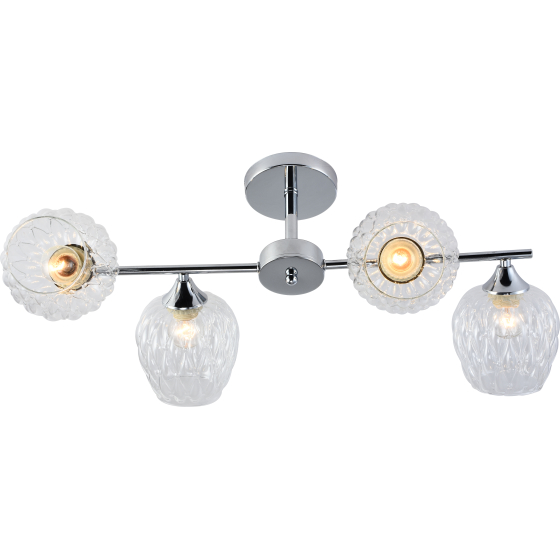 Купить оптом недорого Люстра Rivoli Arlene 3139-304 4 х Е27 60 Вт модерн