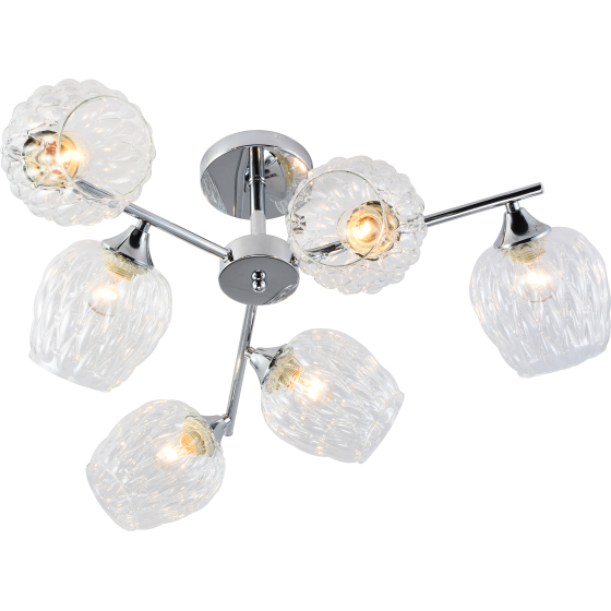 Купить оптом недорого Люстра Rivoli Arlene 3139-306 6 х Е27 60 Вт модерн