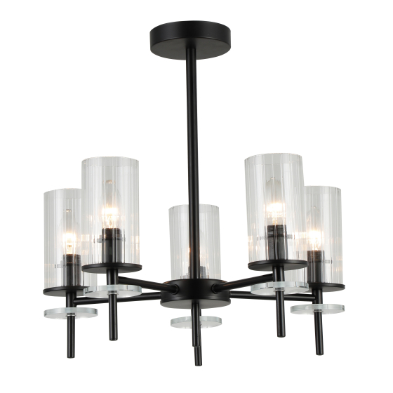 Купить оптом недорого Люстра Rivoli Audrey 2090-305 5 * Е14 40 Вт классика