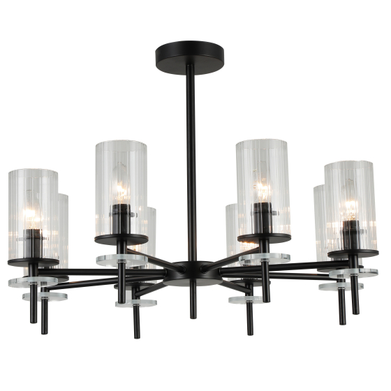 Купить оптом недорого Люстра Rivoli Audrey 2090-308 8 * Е14 40 Вт классика