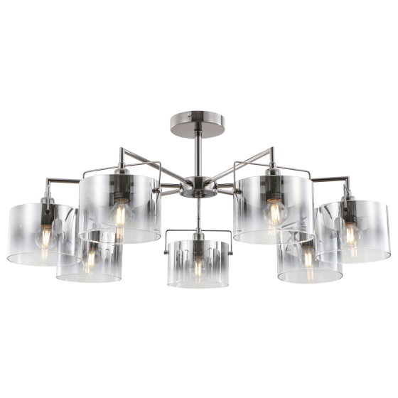 Купить оптом недорого Люстра Rivoli Bonnie 2078-307 7 х Е14 40 Вт классика