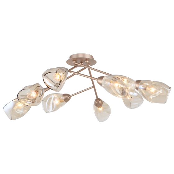 Купить оптом недорого Люстра Rivoli Carrie 3124-308 8 х Е14 40 Вт модерн