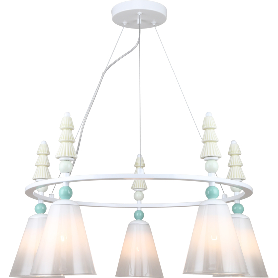 Купить оптом недорого Люстра Rivoli Cataleya 4146-305 5 х Е27 60 Вт дизайн