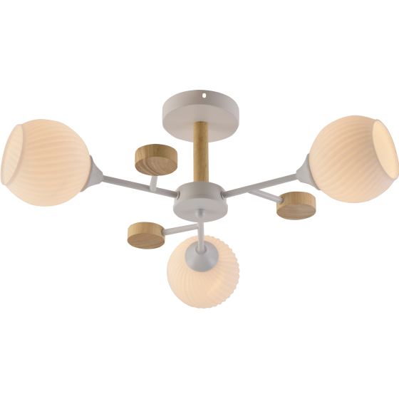 Купить оптом недорого Люстра Rivoli Chiara 9180-303 3 х Е27 60 Вт модерн