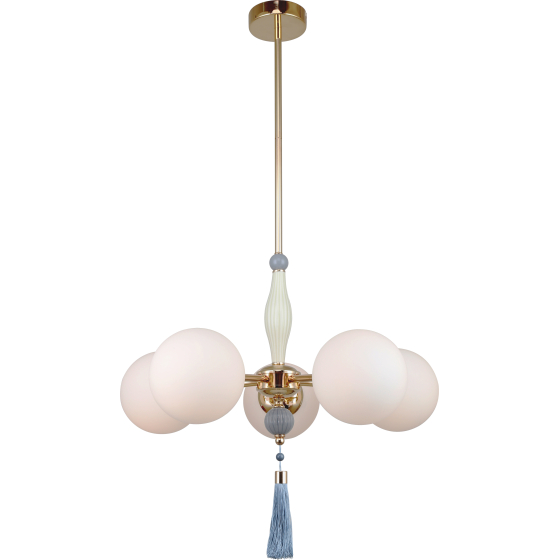 Купить оптом недорого Люстра Rivoli Cosmina 4147-305 5 х Е14 40 Вт дизайн