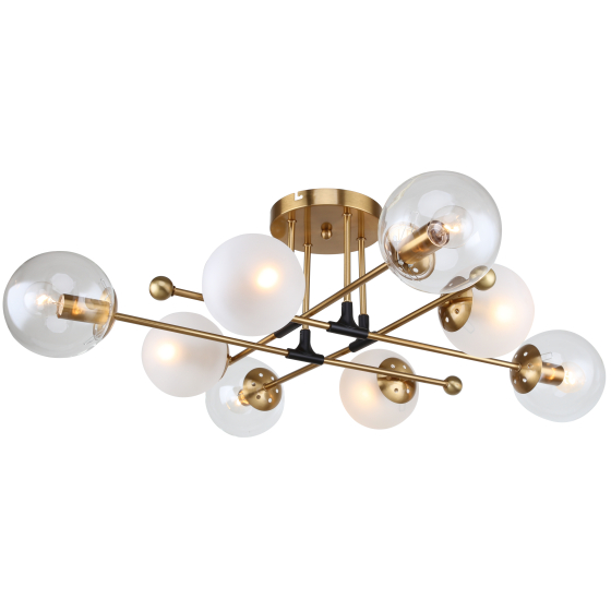 Купить оптом недорого Люстра Rivoli Darlene 3145-308 8 х Е14 40 Вт модерн