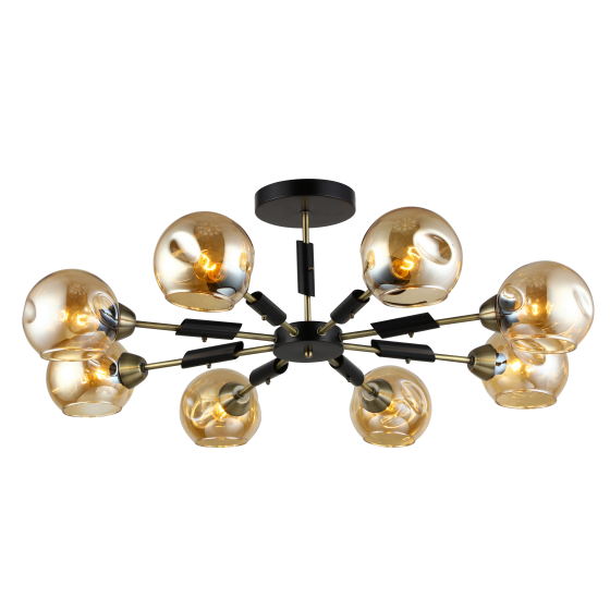 Купить оптом недорого Люстра Rivoli Desma 3080-308 8 х E27 40Вт модерн