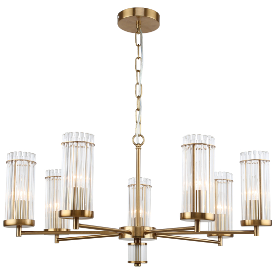 Купить оптом недорого Люстра Rivoli Dolly 2074-307 7 х Е14 40 Вт классика