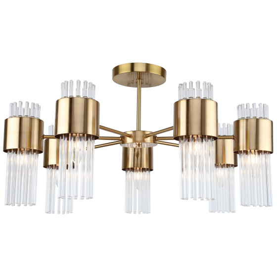 Купить оптом недорого Люстра Rivoli Donna 3149-307 7 х Е14 40 Вт модерн