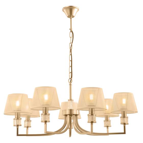 Купить оптом недорого Люстра Rivoli Elinor 2083-307 7 х Е14 40 Вт классика