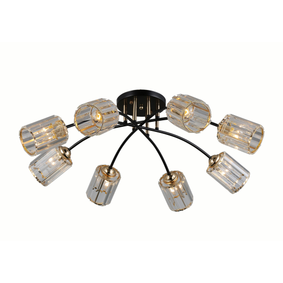 Купить оптом недорого Люстра Rivoli Emanuelle 9101-308 8 * Е27 60 Вт модерн