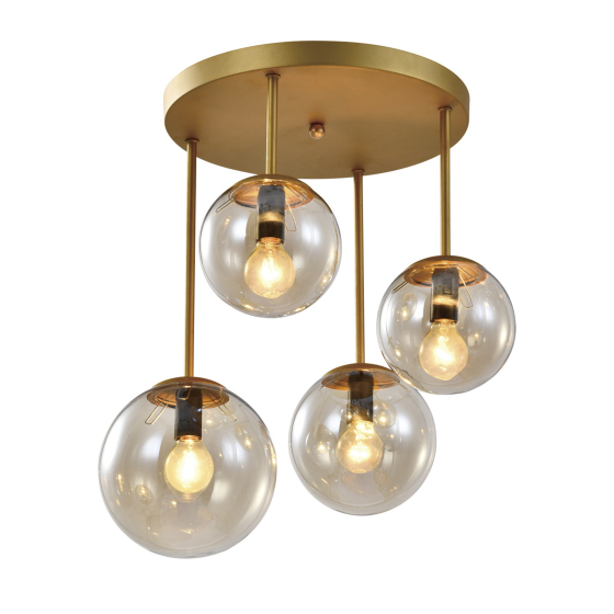 Купить оптом недорого Люстра Rivoli Emma 3117-304 4 х Е14 40 Вт модерн