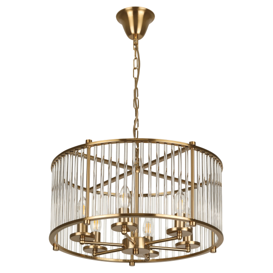 Купить оптом недорого Люстра Rivoli Erin 4112-306 6 х Е14 40 Вт дизайн