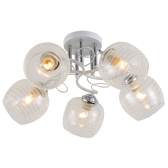 Купить оптом недорого Люстра Rivoli Estefany 9131-305 5 х Е27 40 Вт модерн