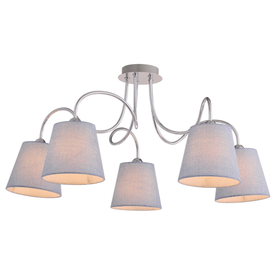 Купить оптом недорого Люстра Rivoli Evelyn 2060-305 5 х Е14 40 Вт классика