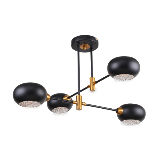 Купить оптом недорого Люстра Rivoli Evlia 3037-304 4 х Е14 40 Вт модерн уценка